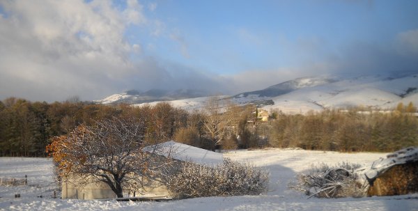 iglesia en invierno